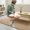 Tabouret de pied pliable avec coussin épais Portable Petit Voir les images du produit 3