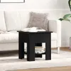 vidaXL Couchtisch Schwarz Eichen-Optik 40 x 40 x 42 cm Produktbild-Vorschau 4