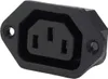 Kaltgeräte Steckverbinder Stecker C-13, 10A/250V mit 2 Loch Produktbild-Vorschau 3
