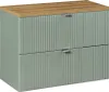 Waschtischunterschrank 80.4cm Jade mit 2 Schubladen, Grün Produktbild-Vorschau 1