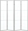Homestyle4u Paravent Séparateur de pièce 4 panneaux Bois Voir les images du produit 10