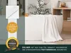 2er Set Badetücher, 100% Baumwolle, 100x150 cm, weiß, extra Produktbild-Vorschau 5