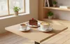 Set da 6 pezzi - Tazza da cappuccino con piattino Alba Anteprima dell’immagine prodotto 3