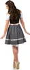 Dirndl Trachtenkleid Damen Sarah  Schwarz 3.Tlg 42 Produktbild-Vorschau 2