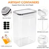 Vorratsdosen 2,8L luftdicht Kunststoff 4er-Set Anteprima dell’immagine prodotto