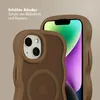 Selencia Wavy Backcover mit MagSafe iPhone 14 / 13 - Mocha Produktbild-Vorschau 3