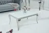 Moderner Barock Couchtisch 100 cm weiß Produktbild-Vorschau 3