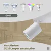 ZMH LED Deckenlampe Weiss Deckenleuchte 2 Flammig GU10 Produktbild-Vorschau 5