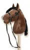 Mamabrum Hobby Horse Marrone 68 cm – Cavallo a bastone per Anteprima dell’immagine prodotto 12