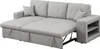 Divano letto angolare/reversibile "Axel" - 3 posti - Grigio Anteprima dell’immagine prodotto 3