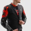 Rebelhorn Inferno Motorrad Lederjacke, schwarz/rot, 58 Produktbild-Vorschau 18