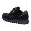 A side view of a black sneaker on a white background. Produktbild-Vorschau