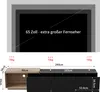 UnboxG TV-Lowboard 240 cm Schwarz mit LED-Beleuchtung, 3 Produktbild-Vorschau 6