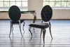 KAWOLA Stuhl LINDA Esszimmerstuhl Barock Velvet schwarz Produktbild-Vorschau 6