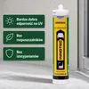 Klej uszczelniający 290 ml, szary klej uszczelniający, masa Podgląd zdjęcia produktu 5