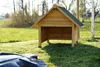Garage für Mähroboter, Massivholz, spitzdach Produktbild-Vorschau 1