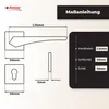 DOMINO Türgriff | Drückergarnitur PZ Profilzylinder | Produktbild-Vorschau 4