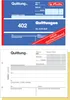 5x Herlitz Quittungsblock 402 / A6 quer / 2x40 Blatt / Produktbild-Vorschau 1