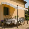 Pavillon 3x2 mètres Jardin Acier Café Hôtel Pergola - Noir Voir les images du produit 2