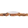 Excellanc Herren Uhr Holz Armbanduhr braun gemasert Produktbild-Vorschau 3