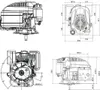 Loncin Lc1P65Fe-C Petrolový Motor Pro Sekačky 3,3 Hp 139 Náhled obrázku produktu 9