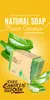 Savon naturel à l'aloe vera Lanzarote Mussa Canaria 100 g. Voir les images du produit 3