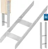 A product image showing metal post anchors on a white background, with a close-up of one anchor attached to a wooden post and a small EU certification tag. Produktbild-Vorschau