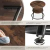Table d’appoint Saint Louis 55x56cm - Bois foncé Voir les images du produit 4