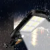 Solární lampa 160 LED Cob zahradní detektor pohybu 3 režimy Náhled obrázku produktu 10