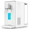 A white water filter machine with a blue liquid dispenser. Produktbild-Vorschau