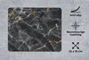 MuchoWow® Mauspad Mousepad Marmor - Limone - Muster 23x19 Produktbild-Vorschau 2