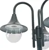 vidaXL Zahradní sloupkové světlo E27 220 cm Hliníková 3 Náhled obrázku produktu 3