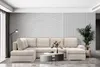 Ecksofa TOKIO II PRO mit Schlaffunktion - Eckcouch mit 3 Produktbild-Vorschau 1