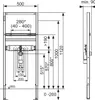 TECEbase Waschtisch-Set Breite 50cm Bauhöhe 1120mm Anteprima dell’immagine prodotto 2