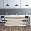 Relaxdays Barhocker klappbar, 2er Set, Rattan-Optik, Produktbild-Vorschau 2