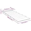 A diagram showing the dimensions of a cushion. Produktbild-Vorschau