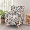 Stretch Armchair Cover Elastický potištěný potah na pohovku Náhled obrázku produktu 2