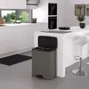Curver Decobin Pedaalemmer 65L Cool Grey Náhľad obrázku produktu 3