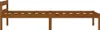 A wooden bed frame viewed from the side against a white background. Podgląd zdjęcia produktu