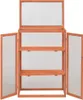 vidaXL Gewächshaus-Schrank Holz 75x47x109 cm Produktbild-Vorschau 6