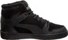 A side view of a black Puma high-top sneaker with fur lining. Produktbild-Vorschau