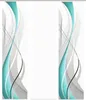 Schiebegardine 3er-Set Wuxi petrol 60x245 cm Produktbild-Vorschau 1