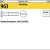Reyher  Senkschrauben DIN 963 Messing M 6 x 16 Ms (200 Produktbild-Vorschau 1