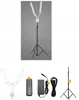 Podwójna Giętka Lampa LED Kosmetyczna Fotograficzna Video Podgląd zdjęcia produktu 4