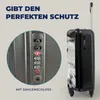 MuchoWow® Koffer Handgepäck Trolley Rollkoffer Kleine Produktbild-Vorschau 3