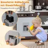 A child playing with a toy kitchen, demonstrating the ice dispenser feature. Anteprima dell’immagine prodotto