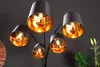 Design Bogenlampe LEVELS 200cm schwarz gold 5 Leinen Produktbild-Vorschau 4