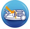 An illustration showing an orange arrow pointing to a filter inside a vacuum cleaner. Anteprima dell’immagine prodotto