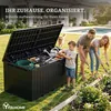Gartenbox 833 L, XXL Aufbewahrungsbox mit Gasdruckfeder Produktbild-Vorschau 4