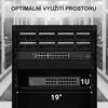 Extralink 1U rack 300mm černý 19", pro nástěnné skříně Náhled obrázku produktu 4